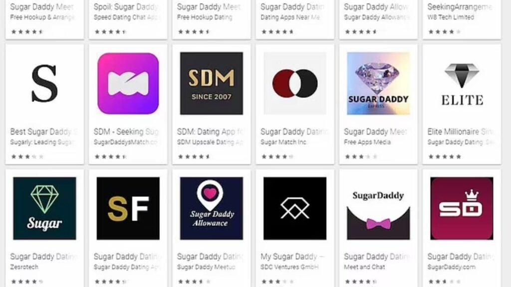 sugar daddy apps that send money without meeting